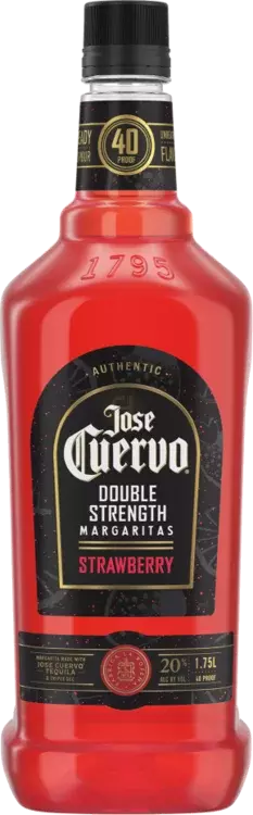 CUERVO AUTH - DBL STRNGTH STRAW MARG 1.75LT