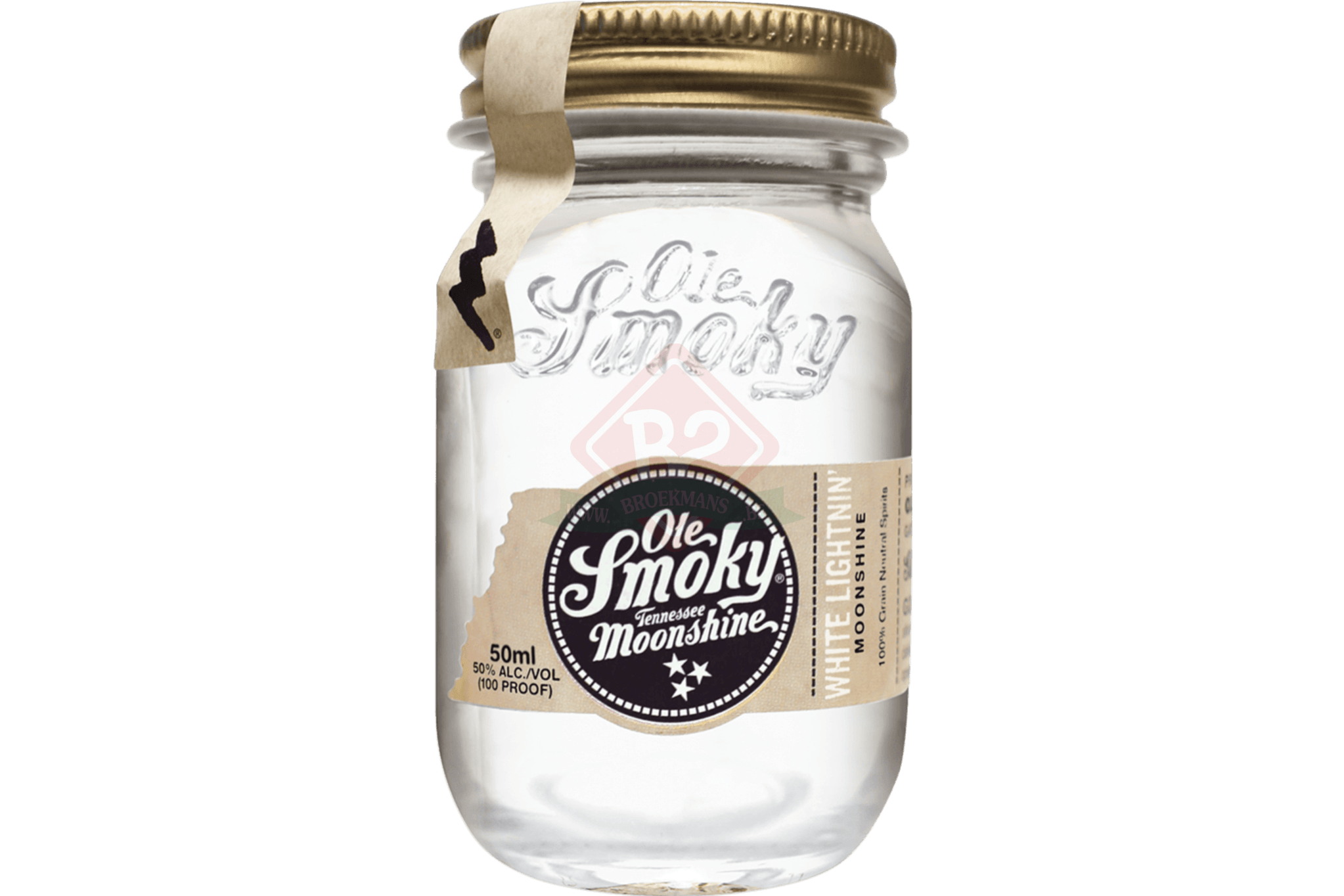 OLE SMOKY MOONSHINE WHT LIGHTNIN 100 50ML