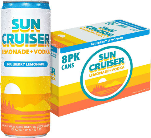 SUN CRUISER - BLUEBERRY LEMONADE 12OZ 8PK