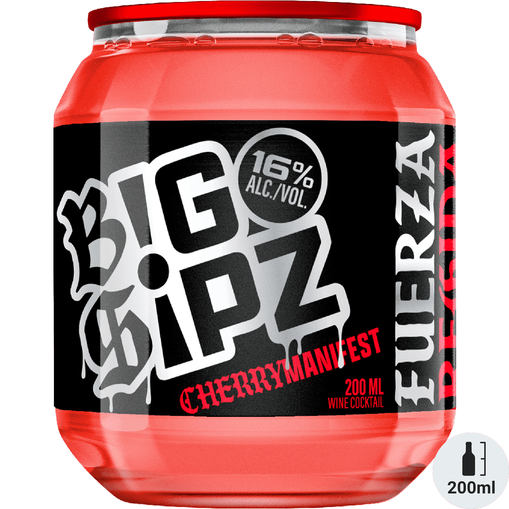 BIG SIPZ - FUERZA CHERRY MANIFEST 200ML