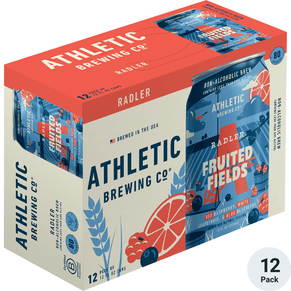 ATHLETIC FRUITED FIELDS 12OZ 12PK CN