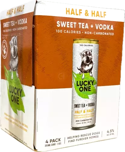 LUCKY ONE TEA - HALF & HALF 4PK CN