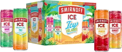 SMIRNOFF ICE - ICY ISLAND VARITY 12OZ 12PK CN