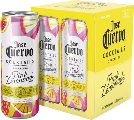 JOSE C. SPARK - PINK LEMONADE 12OZ 4PK CN